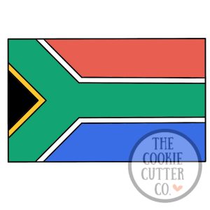 SA Flag cookie cutter