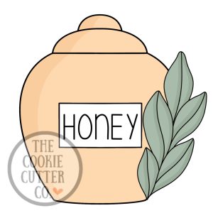 Leaf Honey Pot cookie cutter