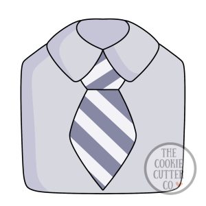 Shirt and Tie cookie cutter