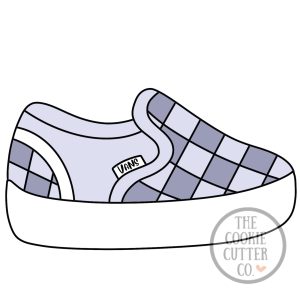 Vans Shoe cookie cutter