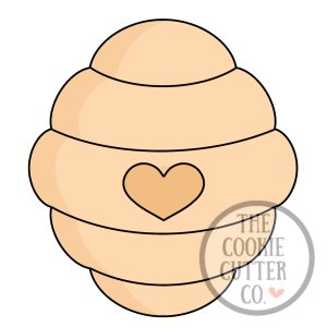 Full Bee Hive cookie cutter