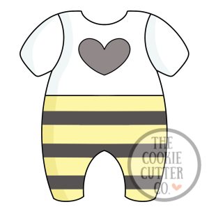 Bee Baby Grow cookie cutter
