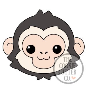 Marcel Monkey cookie cutter