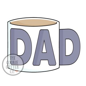 DAD Mug cookie cutter