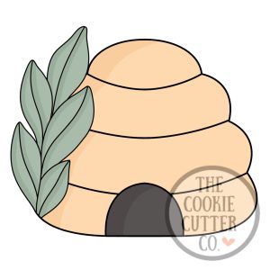 Leaf Bee hive cookie cutter
