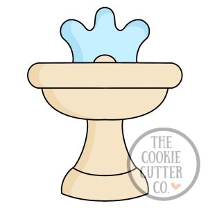 Friends Fountain cookie cutter