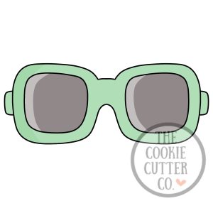 Green Sunglasses cookie cutter