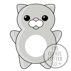 Cat Squishy cookie cutter