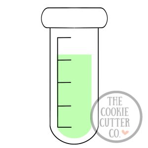 Test Tube cookie cutter