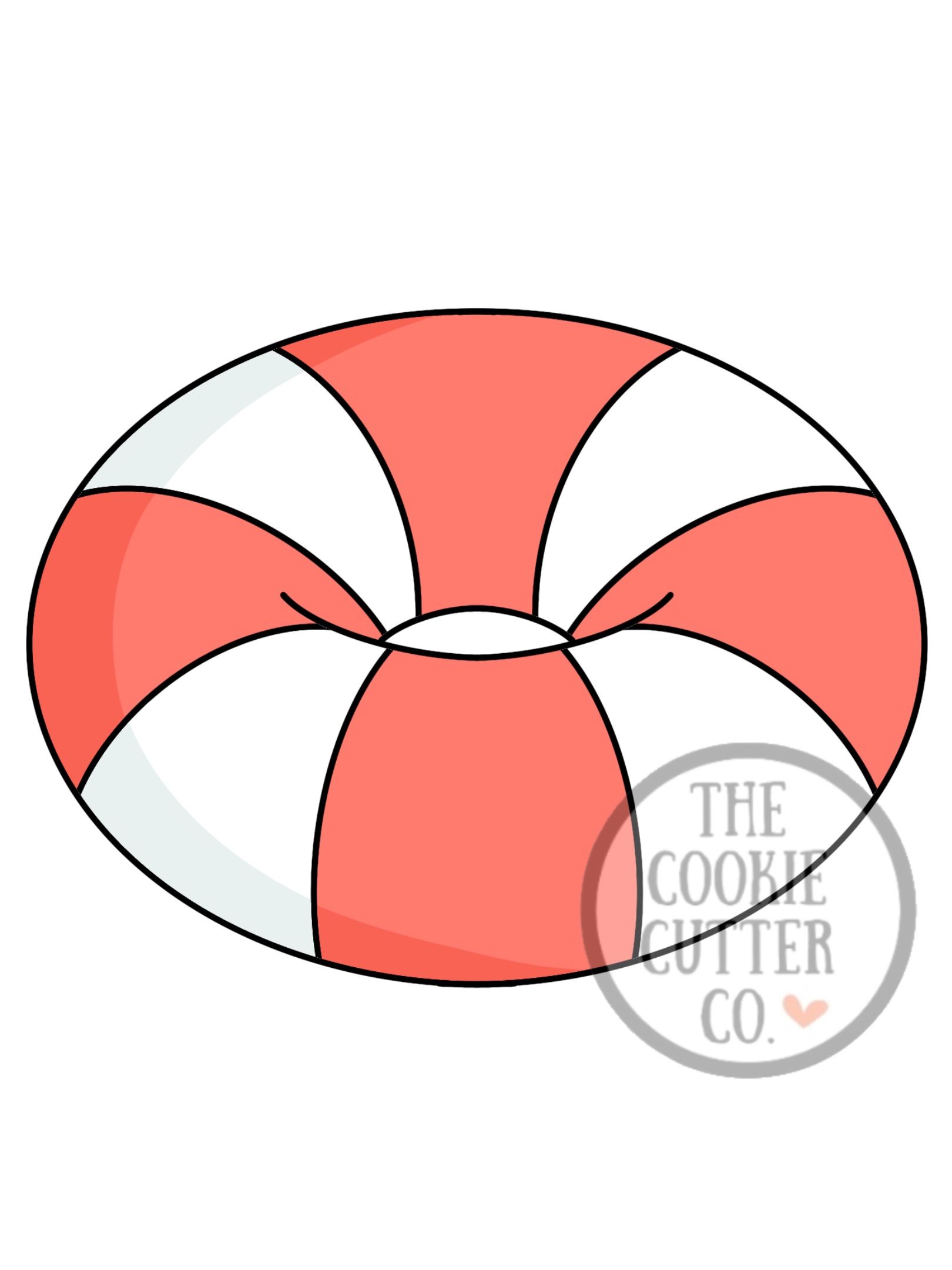 Swimming Ring cookie cutter