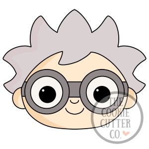 Mad Scientist cookie cutter