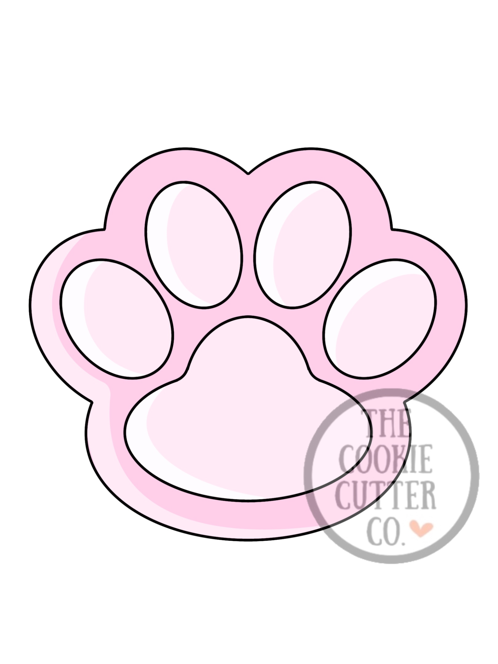Paw Squishy cookie cutter
