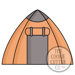 Tent cookie cutter