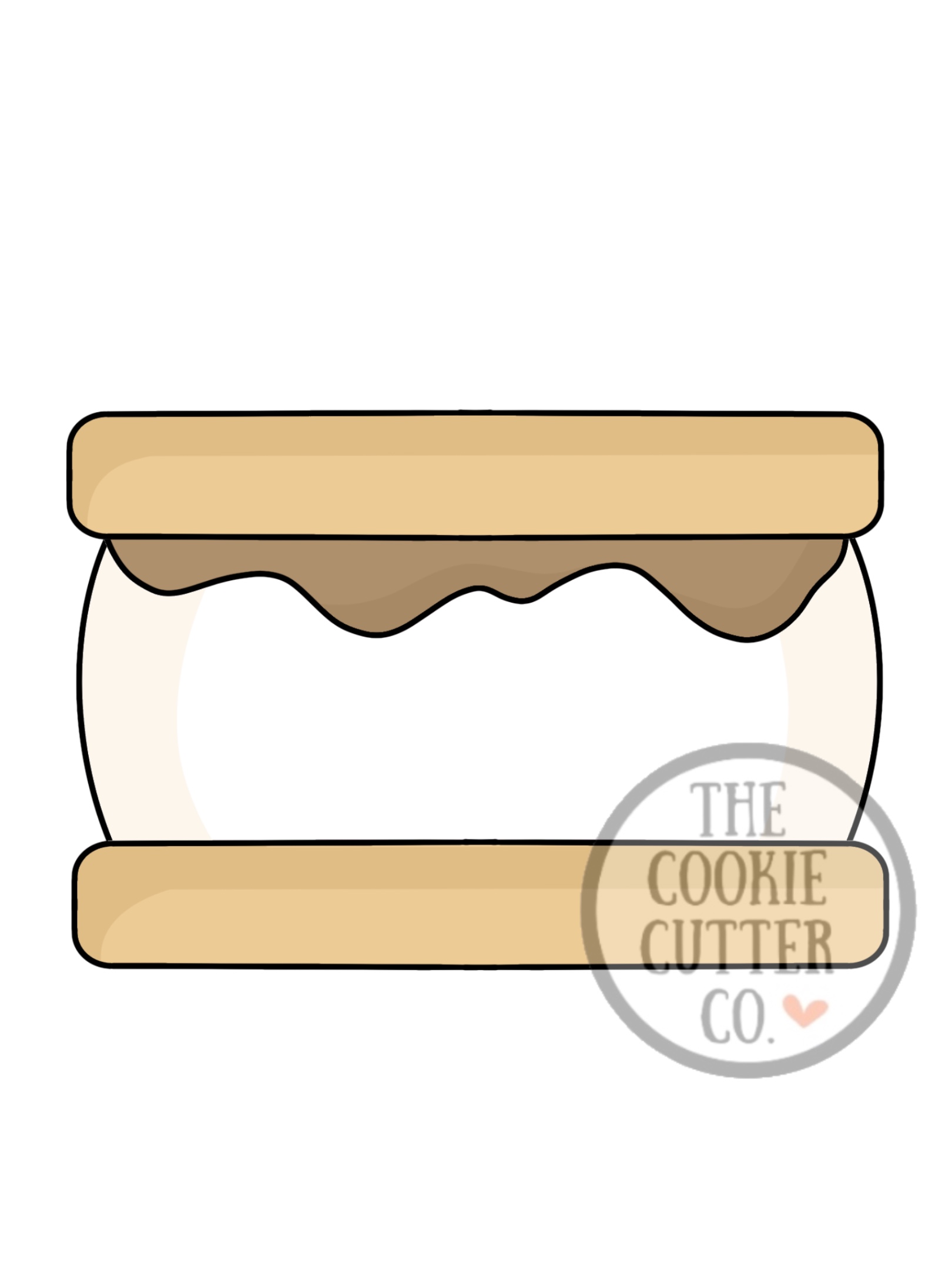 S'more cookie cutter