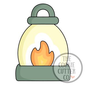 Camping Lantern cookie cutter