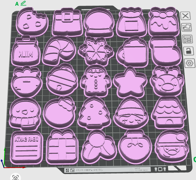 25x Advent STL Files