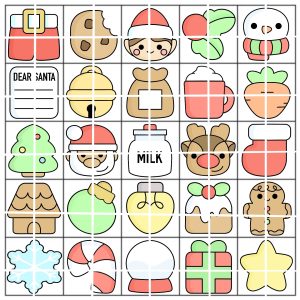 25x Advent PNG files