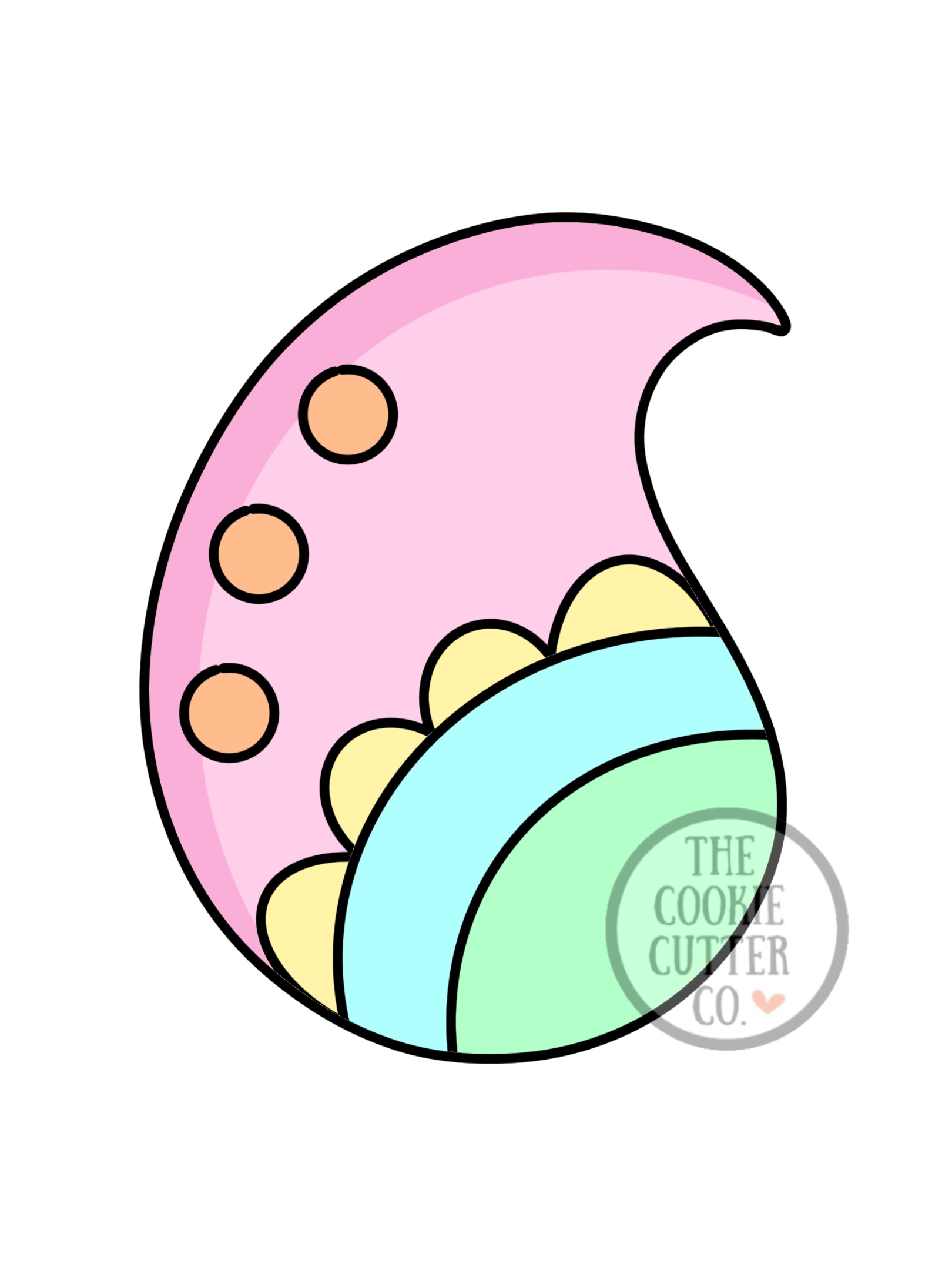 Paisley Shape cookie cutter