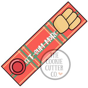 Eet-Sum-More Biscuits cookie cutter