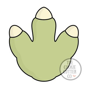 Dinosaur Foot cookie cutter