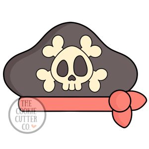 Pirate Cap cookie cutter