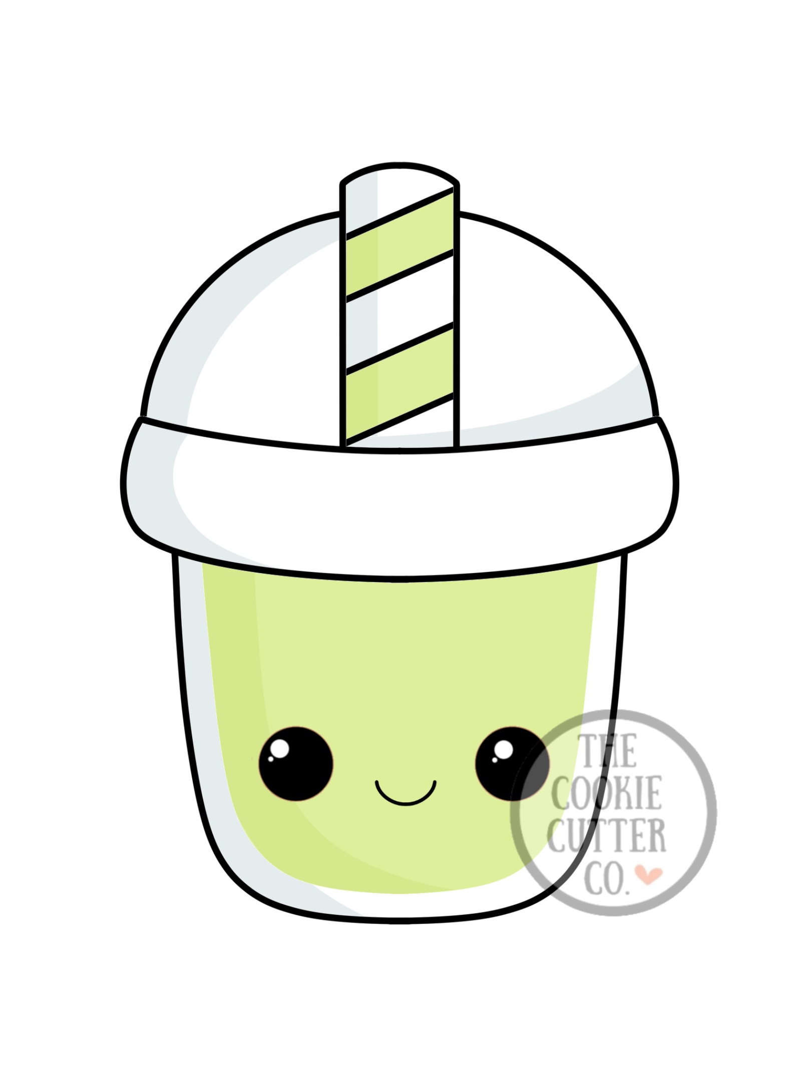 Matcha cookie cutter