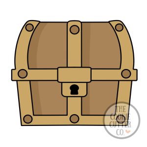 Treasure Chest cookie cutter