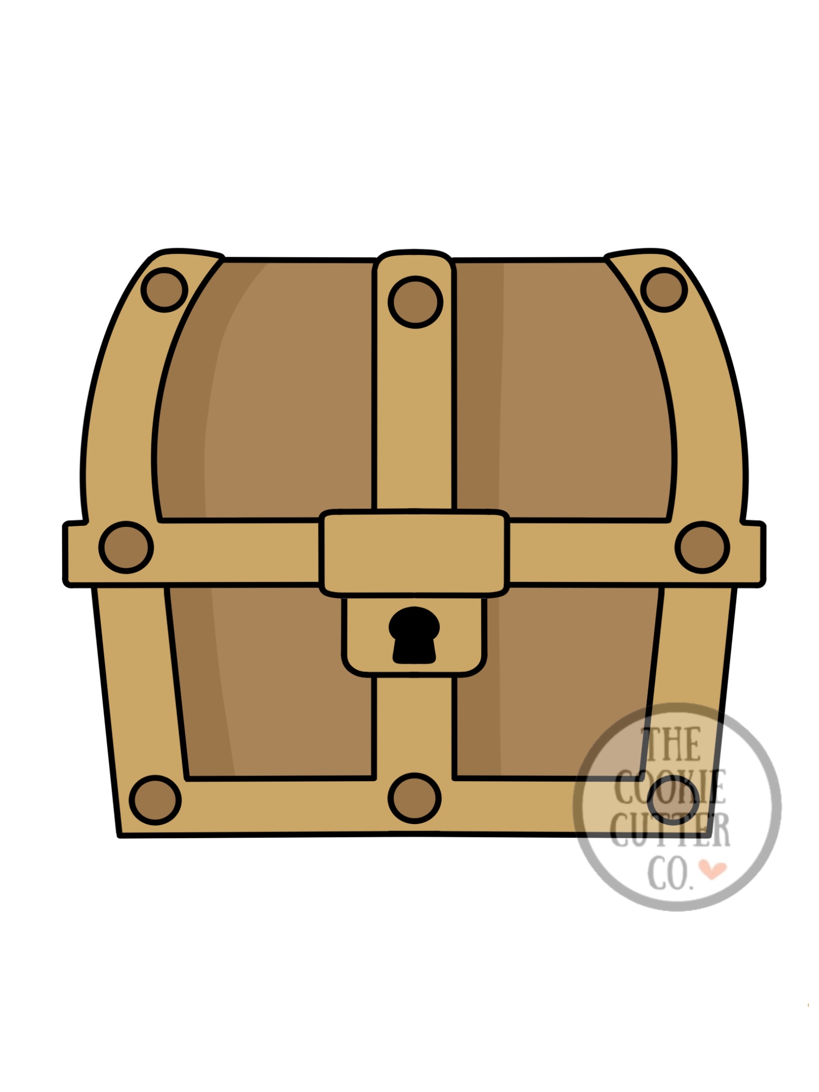Treasure Chest cookie cutter