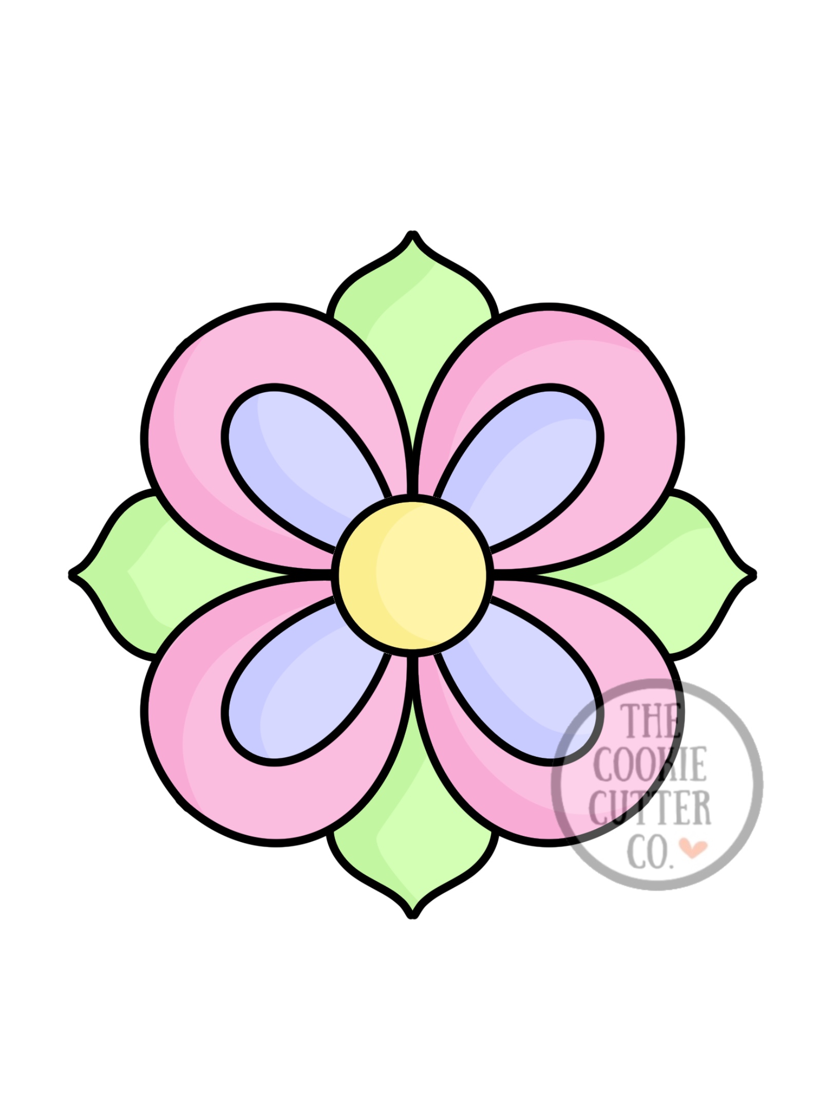 Rangoli cookie cutter