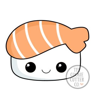 Nigiri cookie cutter