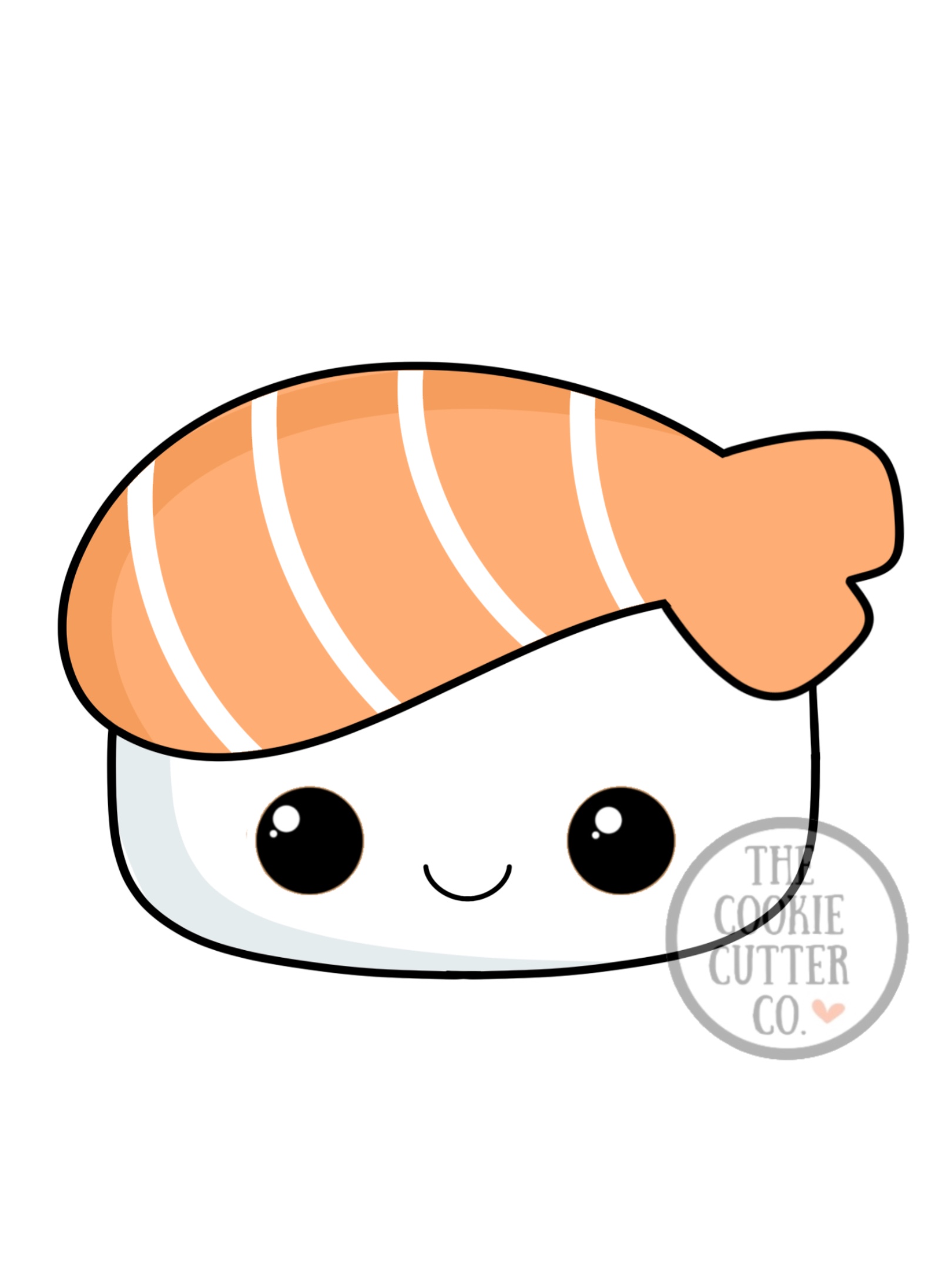 Nigiri cookie cutter