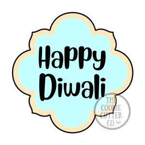 Diwali Plaque cookie cutter
